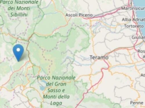 Scossa in provincia di Rieti, sisma di magnitudo 3.3 a Cittareale