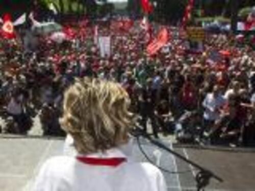 La Cgil perde la piazza, lo sciopero è un flop