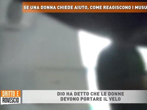 Dritto e rovescio, il video rubato: "Mia moglie è mia". Ecco l'integrazione della sinistra