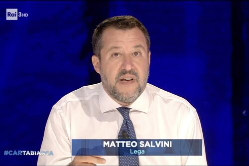 Cartabianca, Matteo Salvini demolisce le accuse sui finanziamenti russi: chi ha preso i soldi veramente