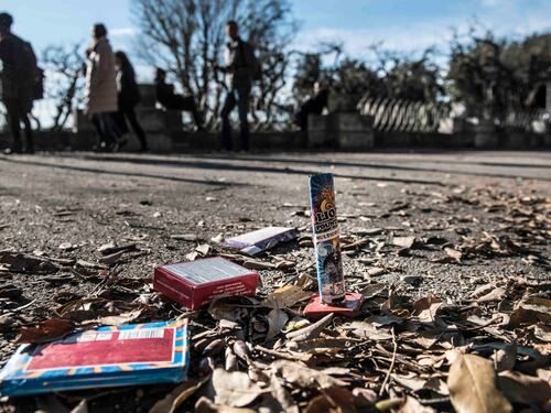 Rifiuti, centurioni e abusivi: ecco il Capodanno del Pincio
