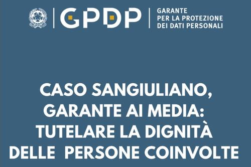 Caso Sangiuliano, il Garante della Privacy ai media: tutelare la dignità delle persone coinvolte