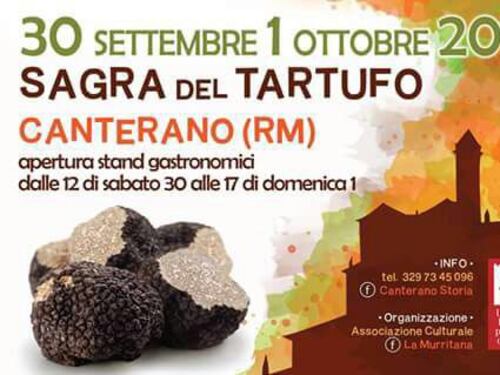 Sagra del tartufo a Canterano