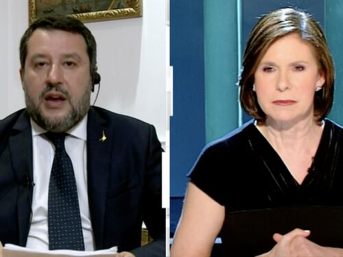 Matteo Salvini zittisce Bianca Berlinguer: "Si riguardi i numeri"