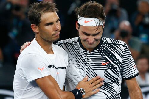 Federer nella leggenda, Nadal ko