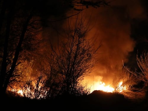 Marconi, incendio nella notte dopo lo sgombero
