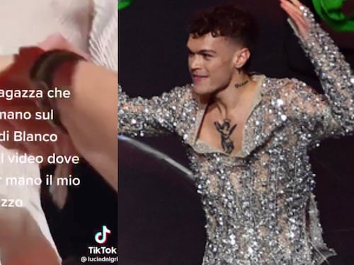 Blanco palpeggiato da una ragazza sul palco, Osho sa chi è stato. Battuta fulminante e ovazione social