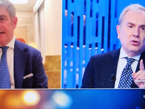 Otto e mezzo, Zurlo a raffica contro Santalucia: "E il giudice molestatore?"
