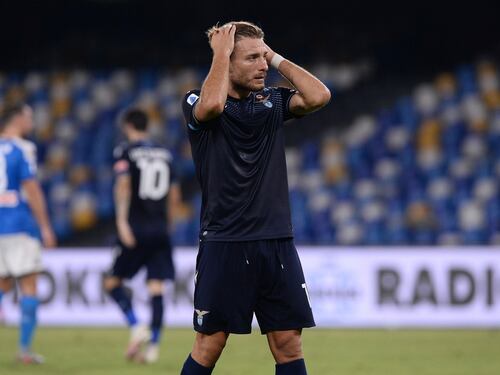 Lazio ko con il Napoli ma Ciro Immobile è da record