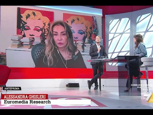 Tagadà, Ghisleri smonta gli studenti facinorosi: “Solo una piccola parte, non rappresentano tutti”