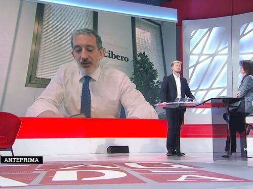 Tagadà, Pietro Senaldi svela il retroscena Meloni sul Pnrr