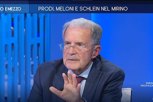 Otto e mezzo, Prodi smonta il teorema di Schlein e gela Gruber: "Meloni? Nessun rischio per la democrazia"
