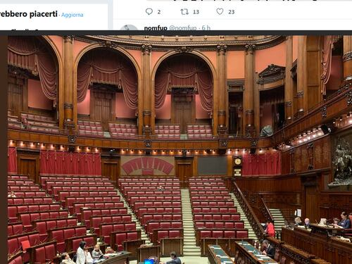 Alla Camera tornano ferie record: 38 giorni