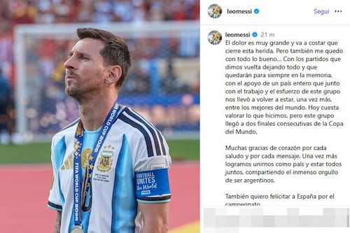 Messi, lettera commovente al padre scomparso. E medita il ritiro: "Non so se continuerò"