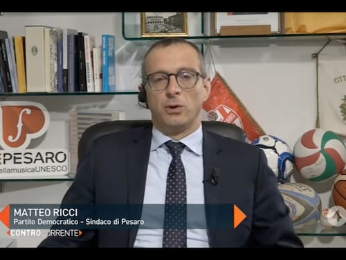 Manifestazioni irragionevoli, faranno richiudere l’Italia: Matteo Ricci a Controcorrente si scaglia sui no-green pass