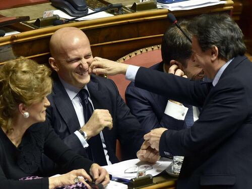 Il Senato accoglie le dimissioni di Minzolini: 142 voti a favore