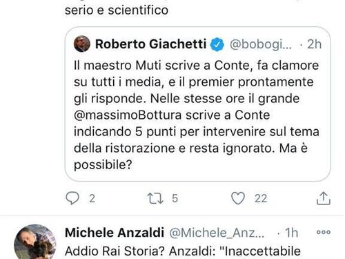 Giachetti e Anzaldi cinguettano amabilmente su Twitter contro Conte