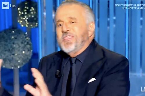 Domenica In, la confessione di Christian De Sica sul Natale: "Mio padre, la moglie e l'amante..."