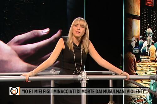Fuori dal coro, Silvia Sardone confessa le minacce di morte