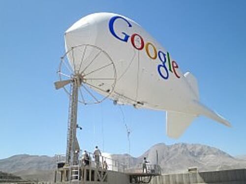 Rete Internet WiFi in Asia e Africa, Google la porterà con un dirigibile