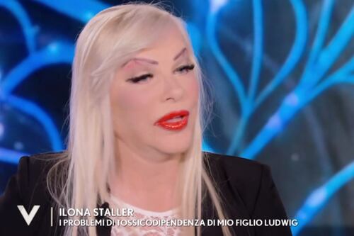 Verissimo, Ilona Staller in lacrime: "Perché ho denunciato mio figlio"