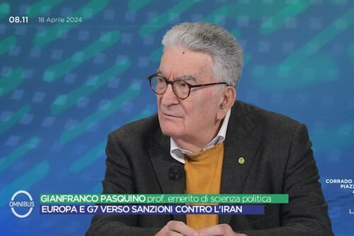 Omnibus, la frecciata di Pasquino a Netanyahu: "Non ha capito bene"
