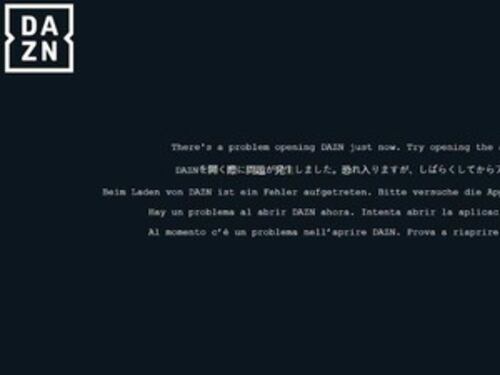 Dazn si blocca ancora, non si vedono le partite e i tifosi sono esasperati