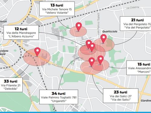 Scuole in mano ai ladri, oltre 150 furti nonostante l'allarme. La mappa