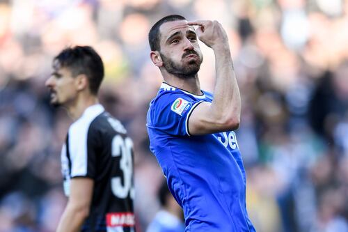 La Juve frena a Udine. Bonucci risponde a Zapata