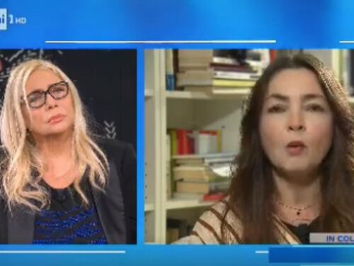 Bugo a Domenica in e Mara Venier zittisce la sorella di Morgan: non lo vedi da un anno