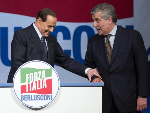 Tajani scioglie la riserva, Berlusconi: "Sarà candidato premier"