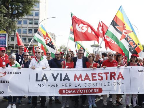 La piazza è simbolo del fallimento della sinistra trainata da Pd e Cgil