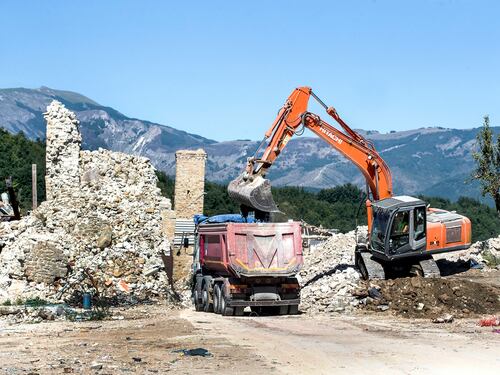 Palombini: "Amatrice? I lavori forse tra 2 anni"