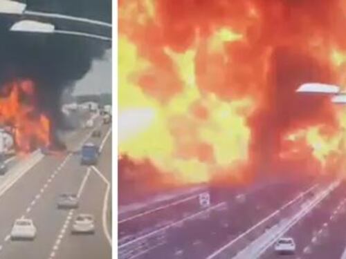 Inferno a Bologna, identificata la vittima: è l'autista del tir