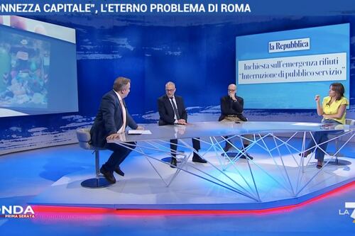 Emergenza rifiuti a Roma, Gualtieri gela Telese: "Non voglio dare una data"