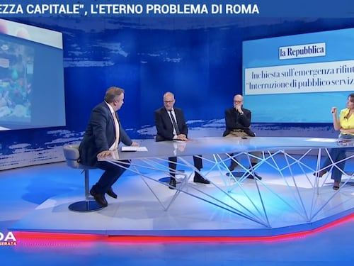 Emergenza rifiuti a Roma, Gualtieri gela Telese: "Non voglio dare una data"