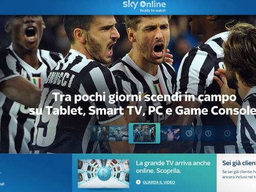 Senza parabola? Niente paura, arriva Sky Online
