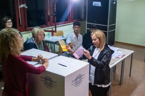 Elezioni 2022, exit poll: Fratelli d'Italia primo partito. Maggioranza al centrodestra