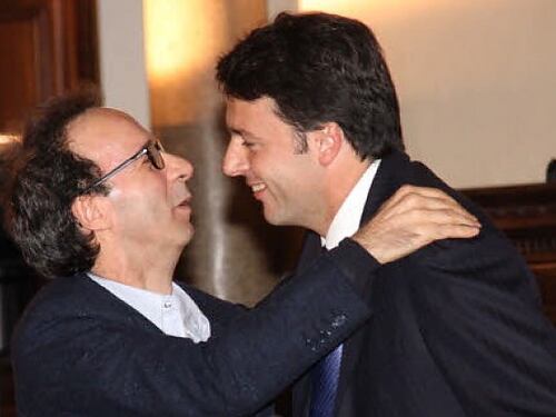 Renzi porta a cena da Obama Benigni, Sorrentino e Bebe Vio