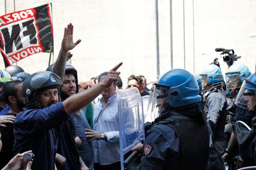 Ius soli, tensione alle manifestazioni di Forza Nuova e CasaPound