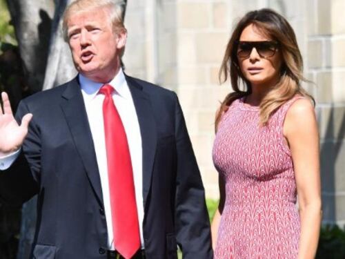 Trump mano nella mano con Melania dopo lo scandalo con la pornostar