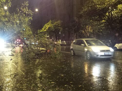 Ecco la Capitale devastata dal maltempo