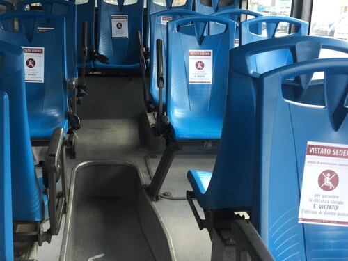 Atac, con la fase 2 soltanto 20 passeggeri sui bus di Roma