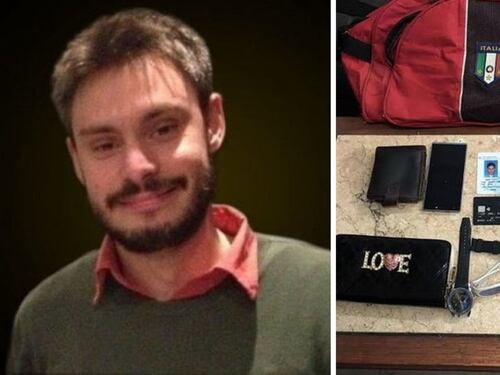 Oggetti e documenti di Regeni consegnati agli inquirenti italiani