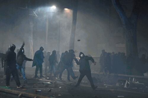 Anarchici in piazza. Alta tensione per il corteo di sabato