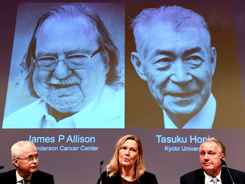 Premio Nobel Medicina per terapie anticancro a Allison e Honjo