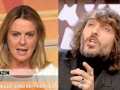 Il ristoratore tiene aperto, la Lorenzin lo azzanna. Rissa in tv, Cruciani: è un eroe
