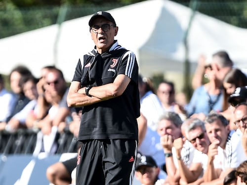 Sarri con la polmonite preoccupa la Juve