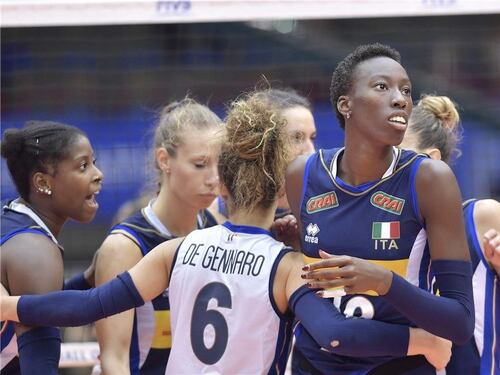 La Egonu portabandiera dell'Italia