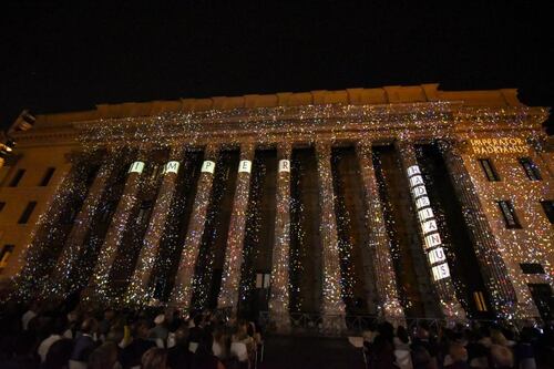"Luci sul Tempio di Adriano" lo spettacolo più visto a Roma